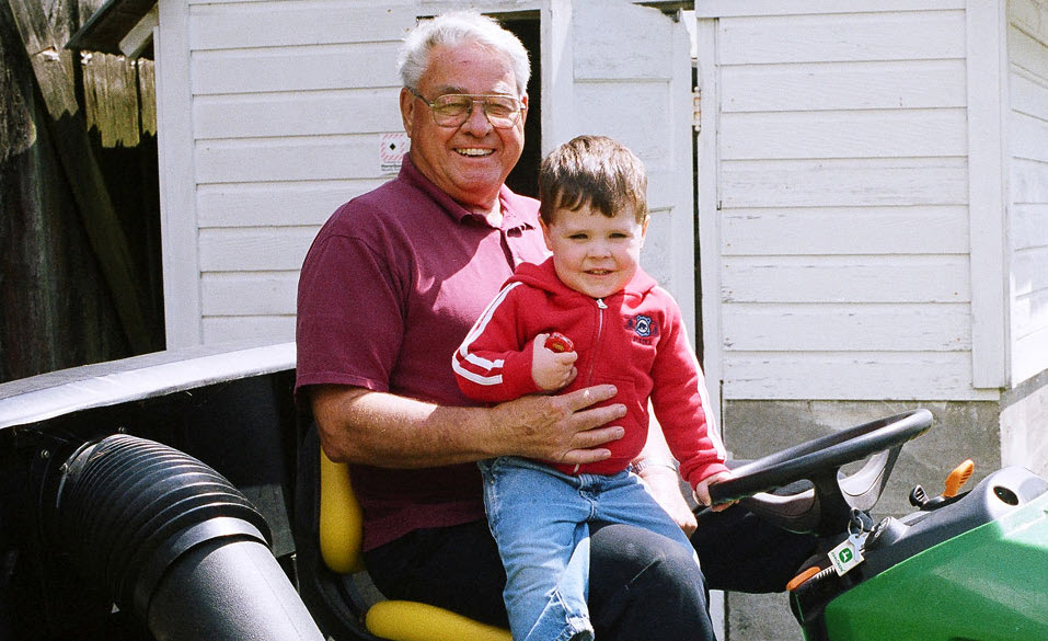 Replace with a favorite family photograph from 2010